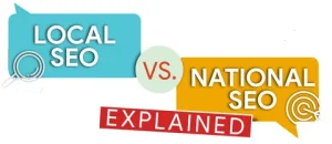 National SEO Differs from Local SEO