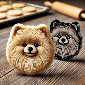 Pomeranian Face Silhouette: Black Pomeranian Vector Art and Creative Cookie Cutter Ideas