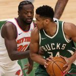 milwaukee bucks vs knicks match player stats