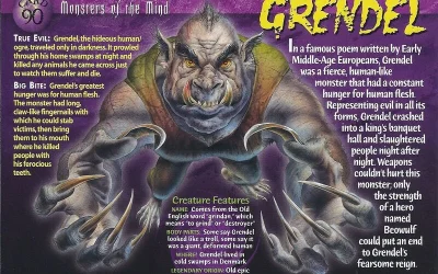 quotes of Grendel being depicted as a killer